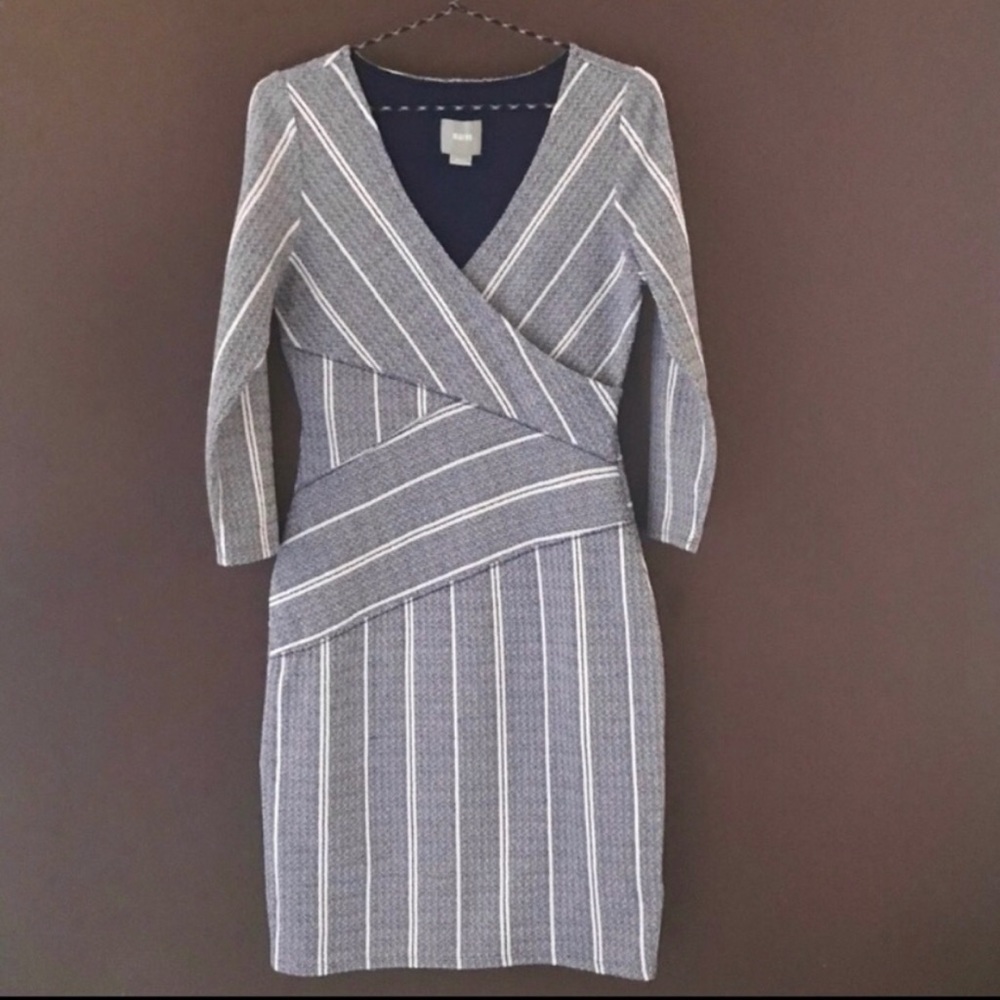 Anthropologie Maeve Column wrap dress